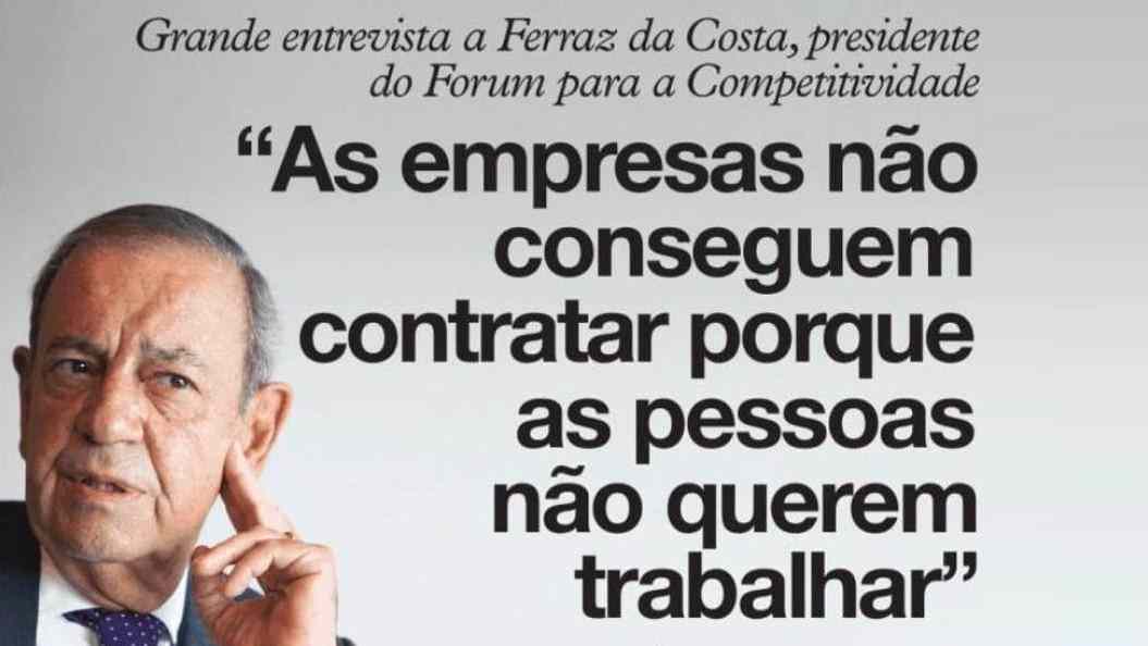 Um País de preguiçosos!