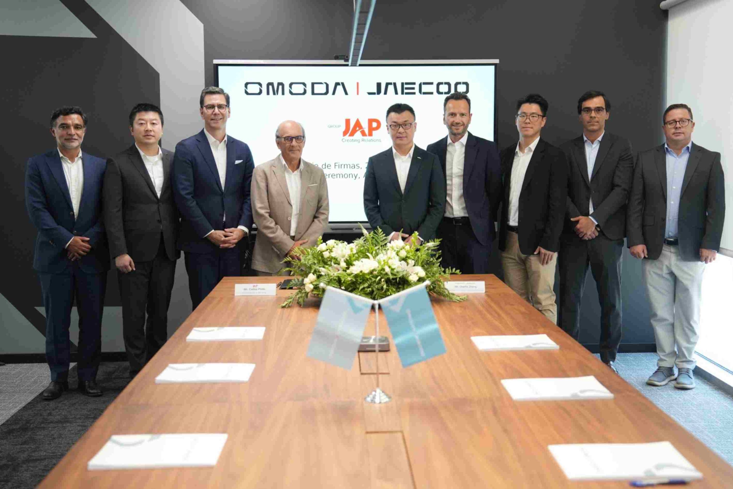 Grupo JAP assegura importação da OMODA & JAECOO em Portugal
