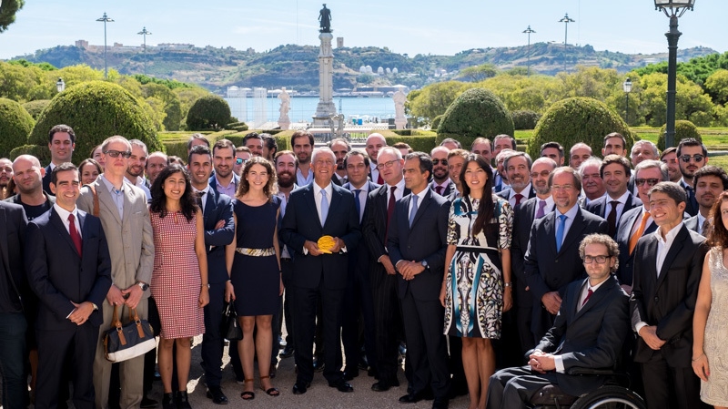 Presidente da República recebeu startups portuguesas participantes no Web Summit