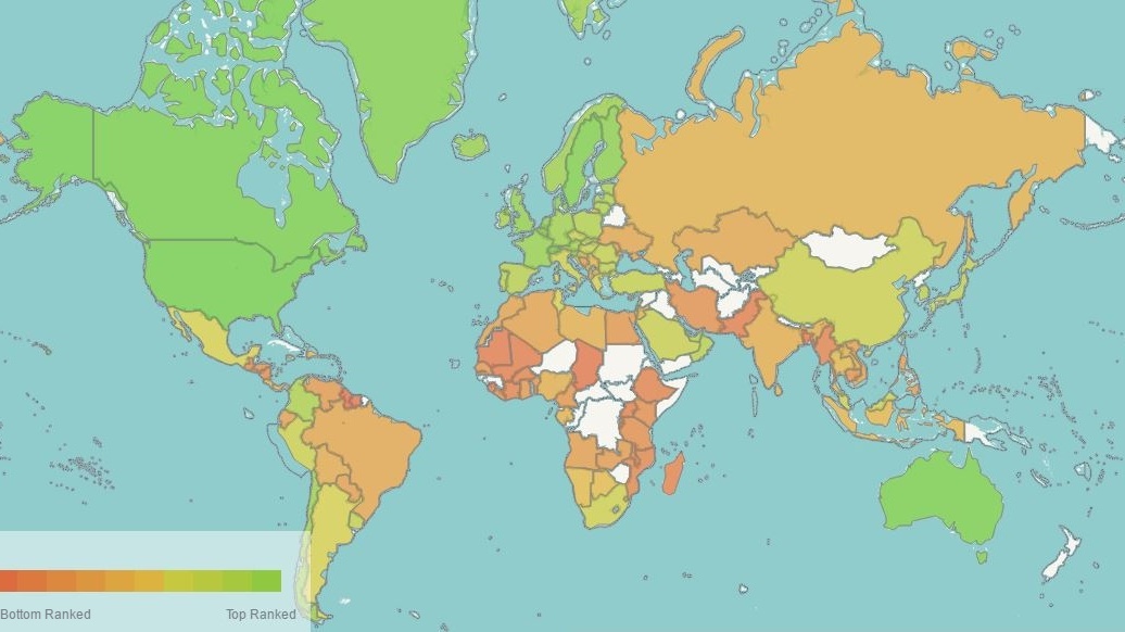 Brasil afastado dos hotspots do empreendedorismo mundial