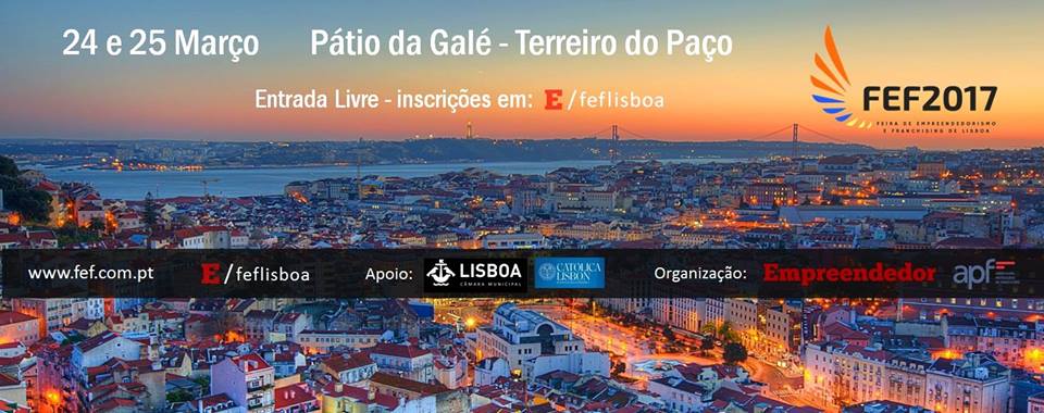 Press Release - Feira de Empreendedorismo e Franchising Lisboa 2017 (FEF Lisboa 2017)