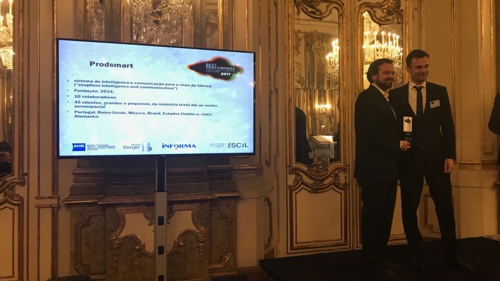 Prodsmart ganha Prémio Inovação da Câmara de Comércio e Indústria Luso-Alemã