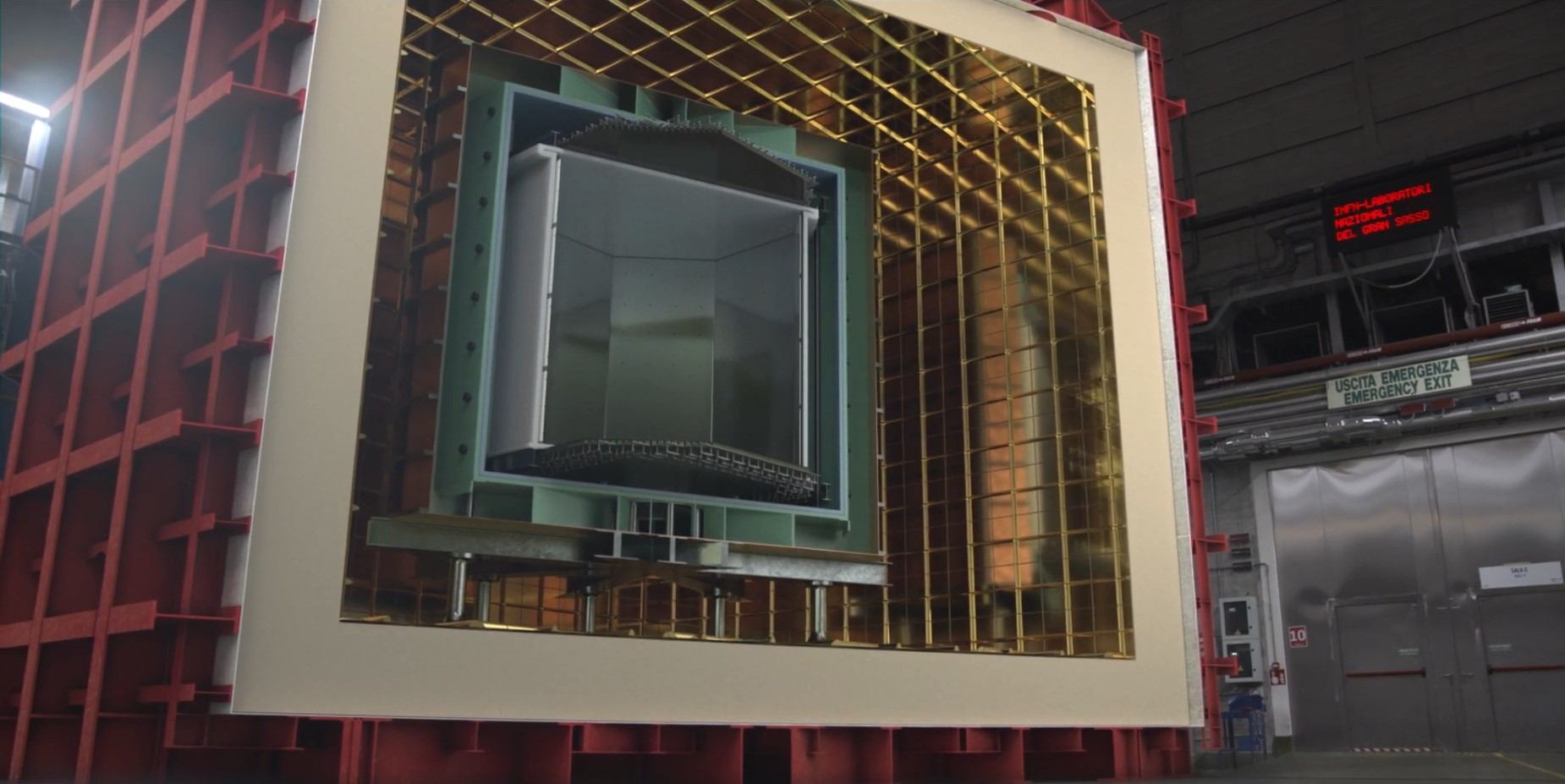 Portuguesa Bysteel fabrica estrutura para detetor de Matéria Escura