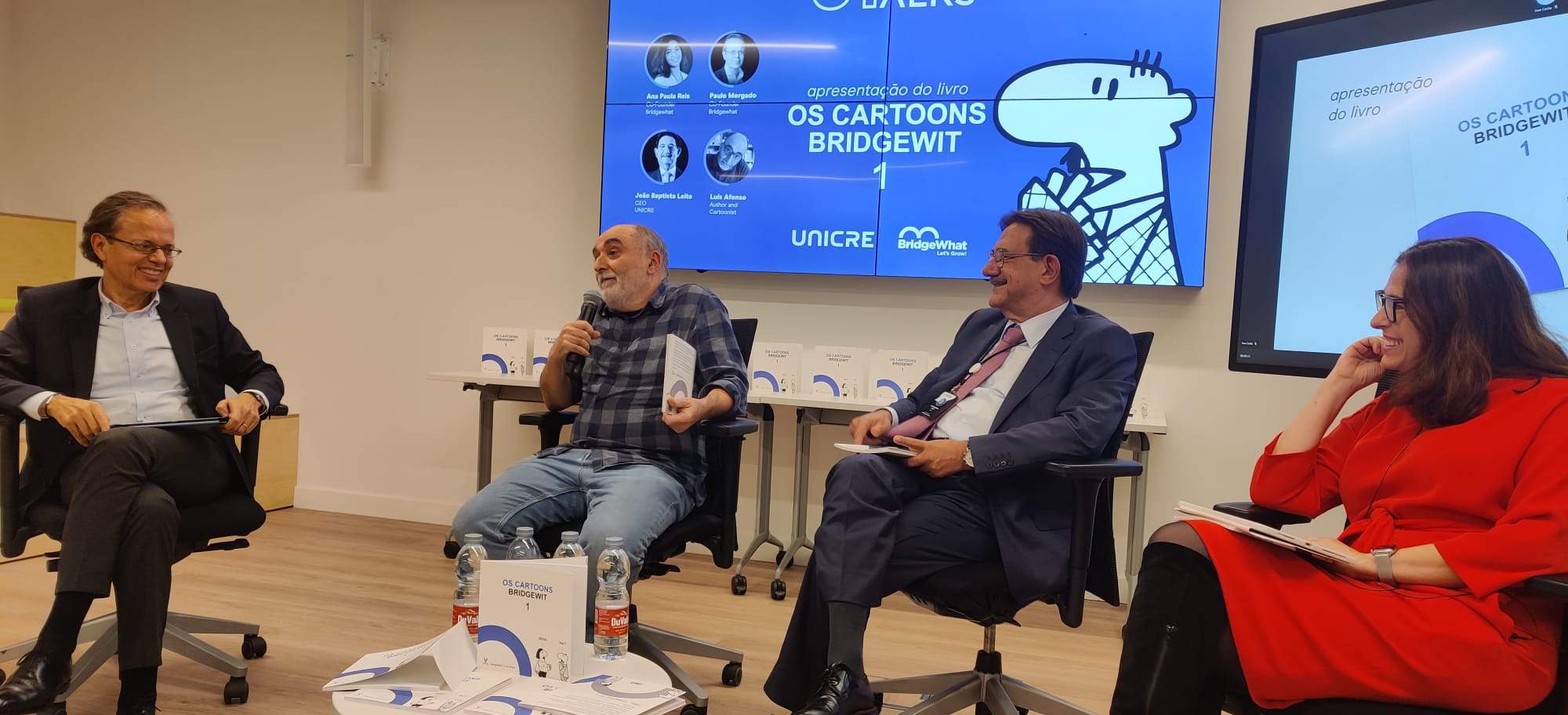 Luís Afonso lança livro de humor para “aumentar as vendas com boa disposição”