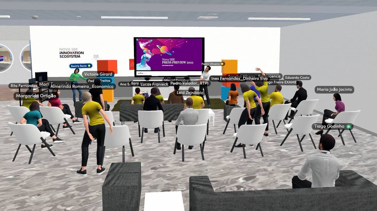 Nova SBE fez evento no Metaverso