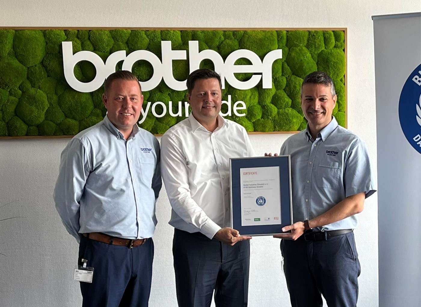 Brother Recebe Certificação Blue Angel e Reforça Compromisso com a Sustentabilidade