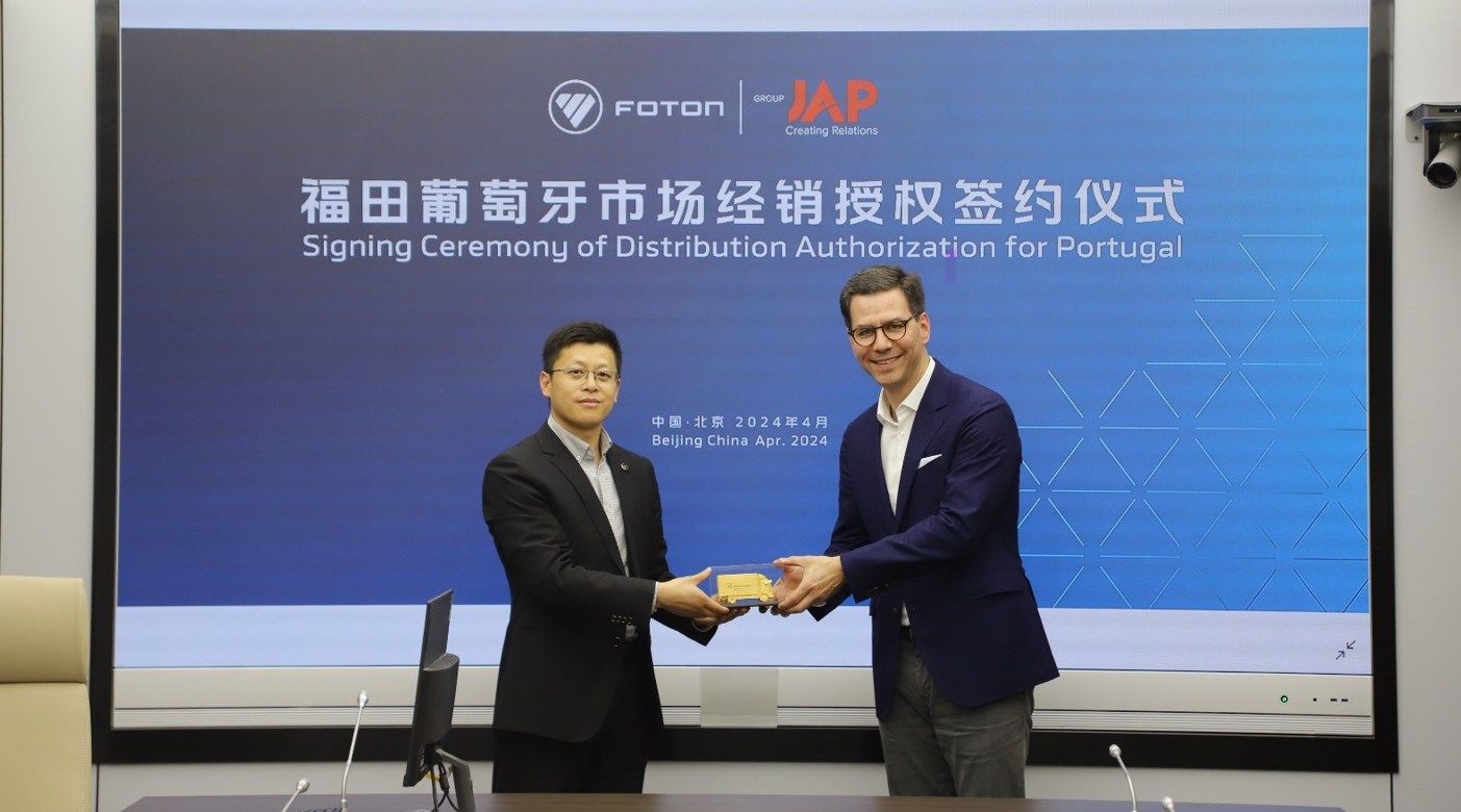 Grupo JAP torna-se Importador Oficial dos Veículos Comerciais Ligeiros da Foton em Portugal