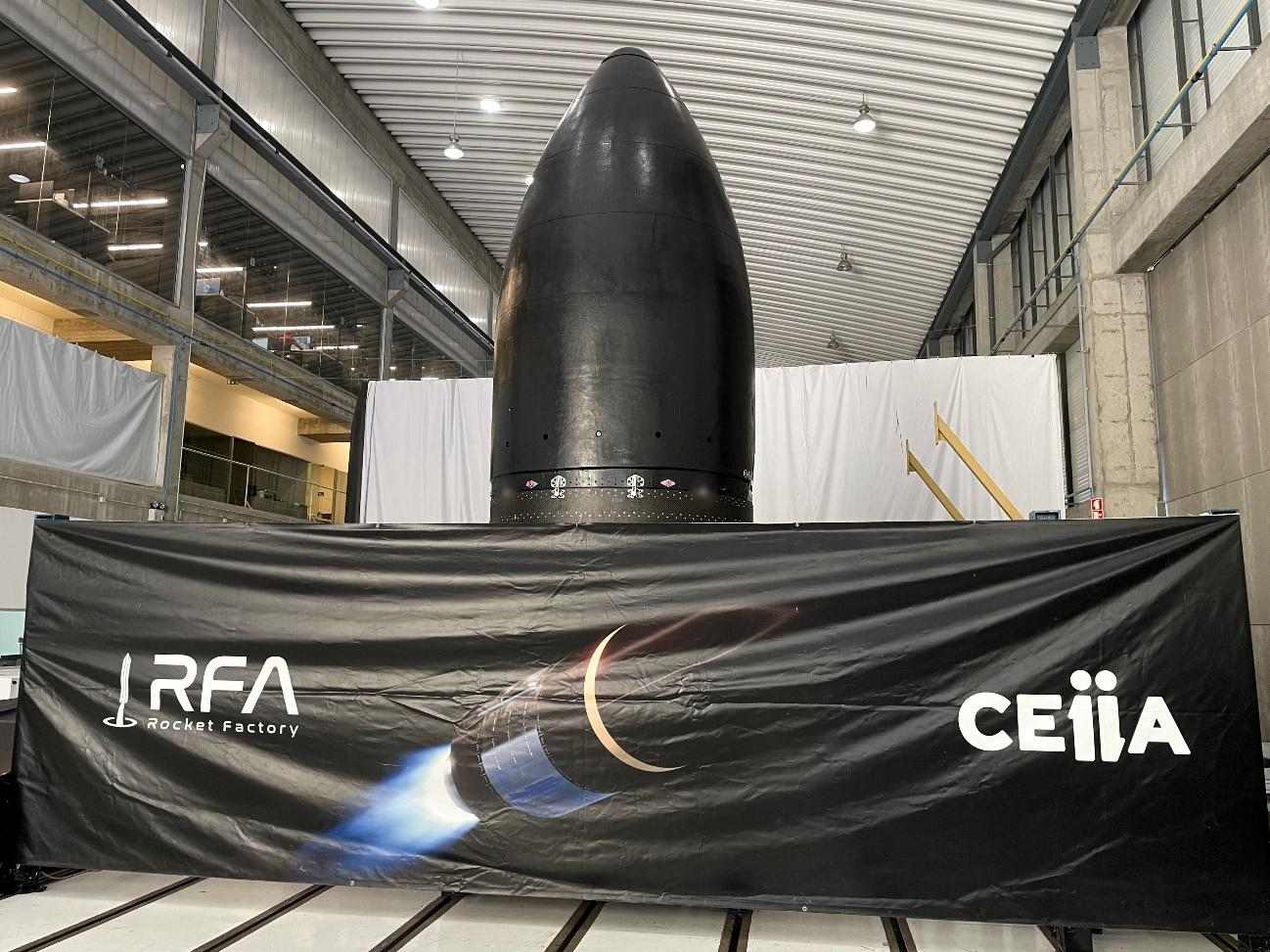 Engenheiros do CEiiA Concluem Estrutura do Foguetão RFA ONE