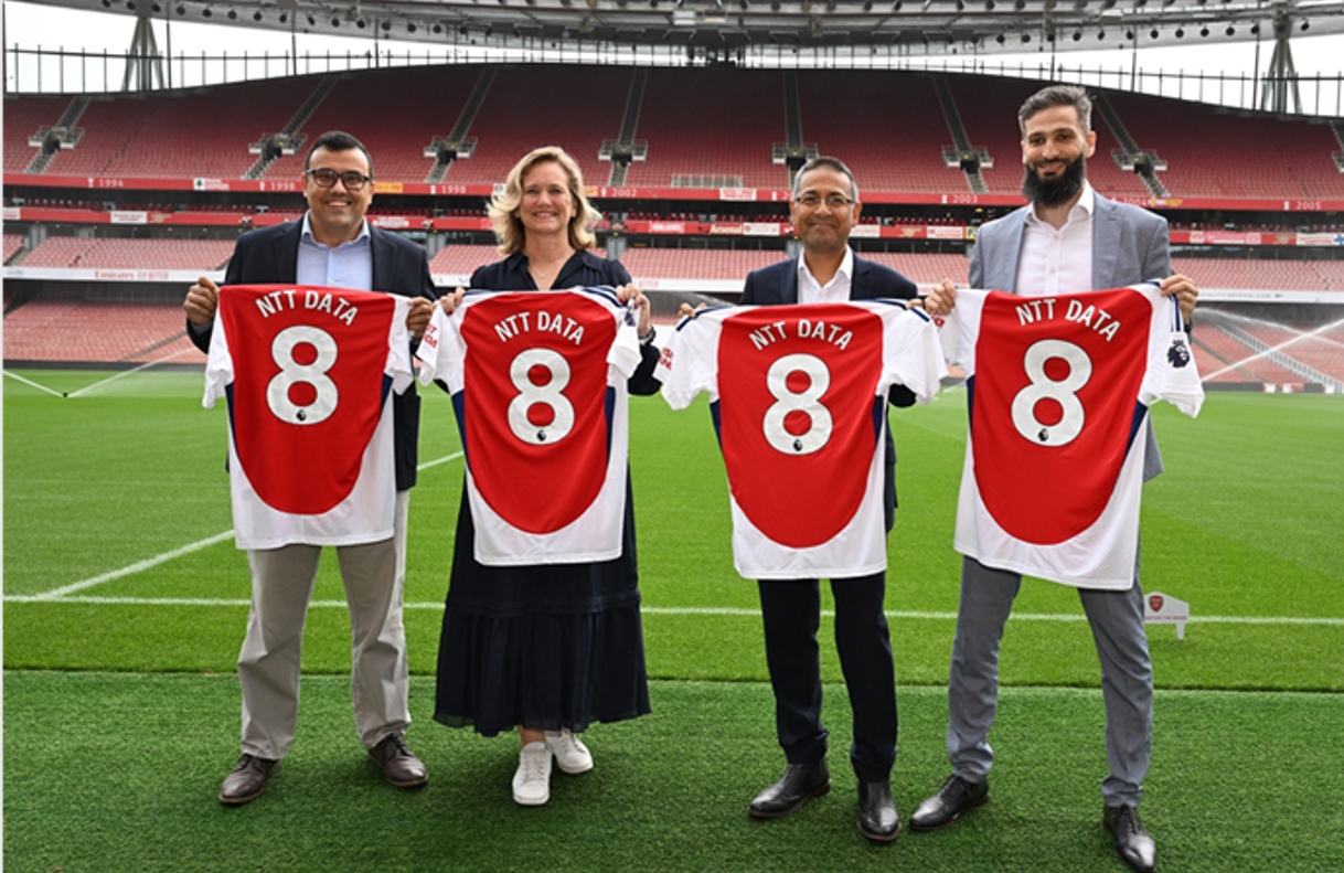 Arsenal e NTT DATA Estabelecem Parceria para Transformação Digital do Clube