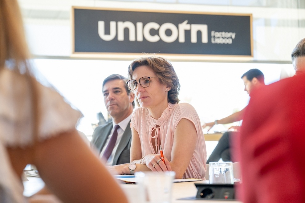 Comissária europeia visita Unicorn Factory para debater inovação verde