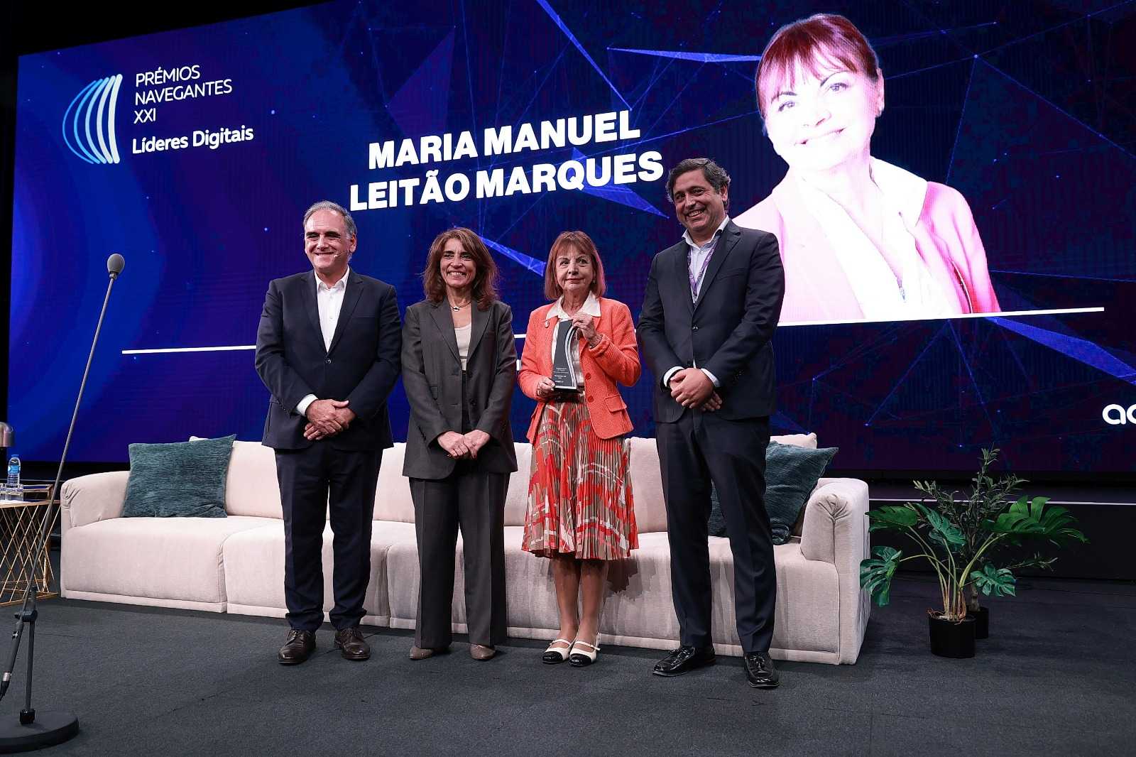 Maria Manuel Leitão Marques vence Prémio Carreira nos Navegantes XXI