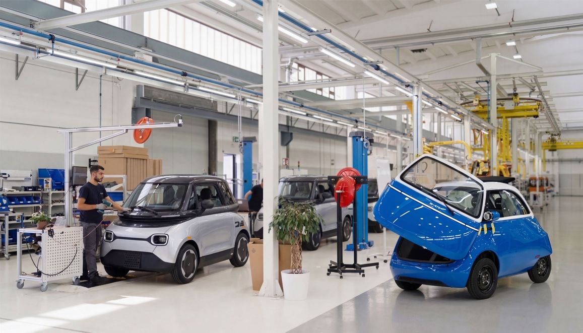 Projeto português de mobilidade elétrica produzido em Itália